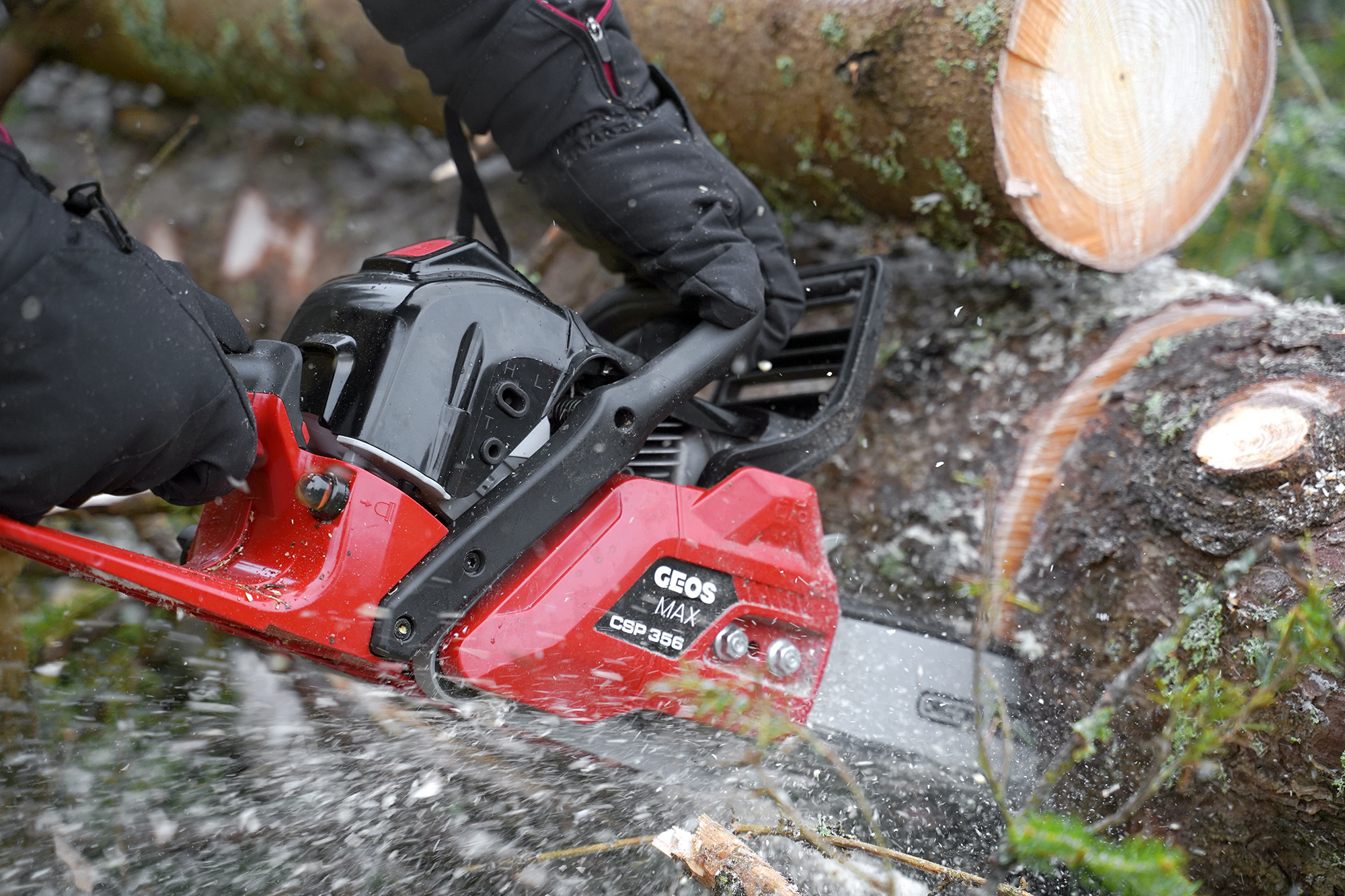 Мотопила цепная бензиновая GEOS Max CSP356