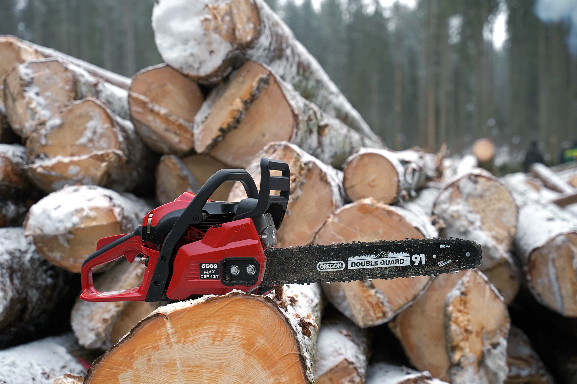 Мотопила цепная бензиновая GEOS Max CSP137