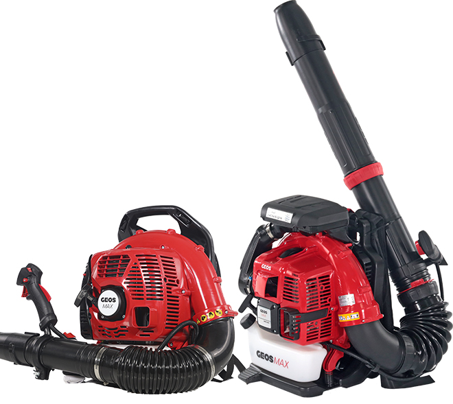<b>Ранцевые воздуходувы GEOS MAX</b> с двигателями G-Boost, это надежная, проверенная техника, для работы на больших территориях. Все узлы и элементы воздуходувов выполнены в профессиональном исполнении с расчетом на регулярную и продолжительную эксплуатацию.