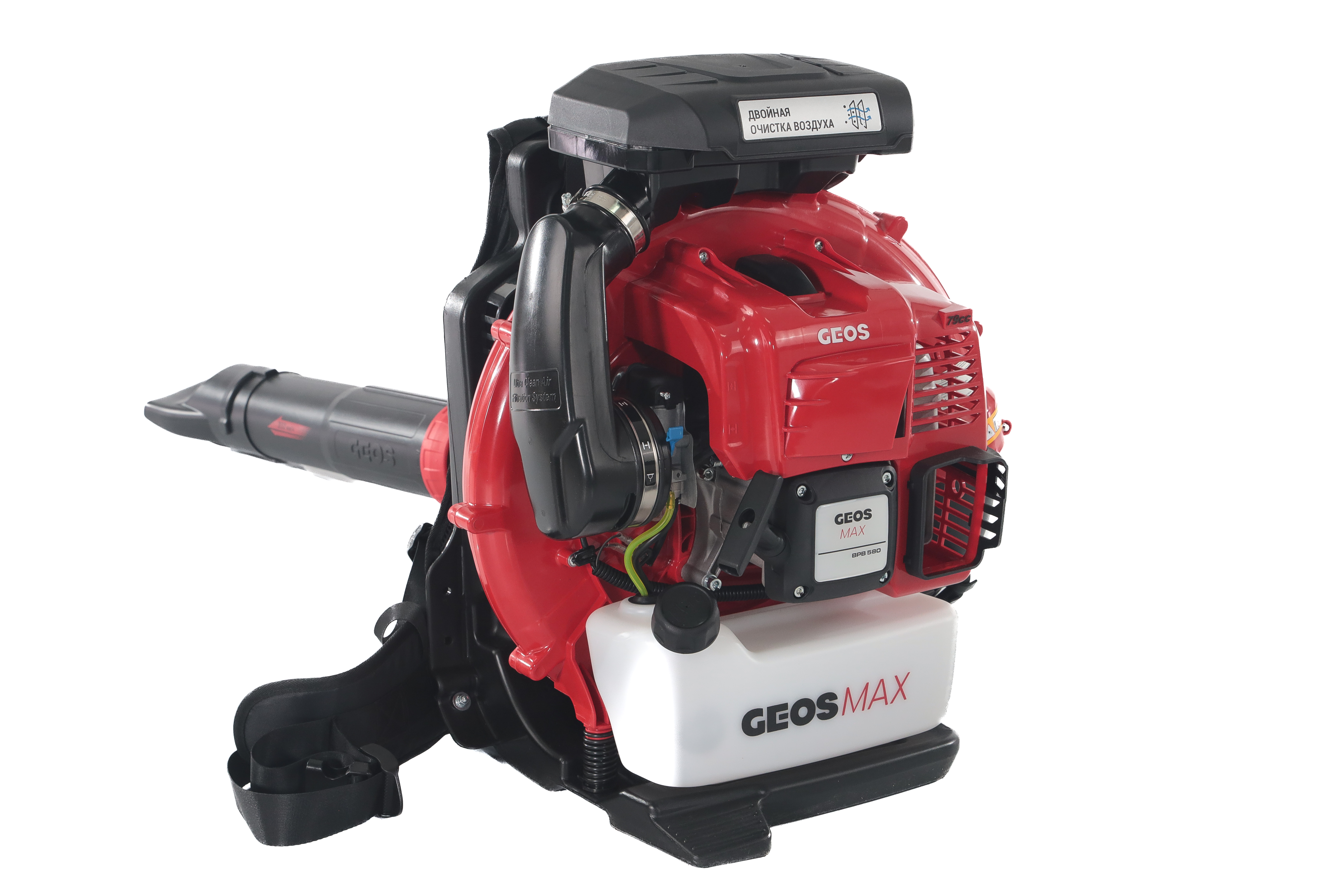 Воздуходув ранцевый бензиновый Воздуходув ранцевый бензиновый GEOS Max BPB 580
