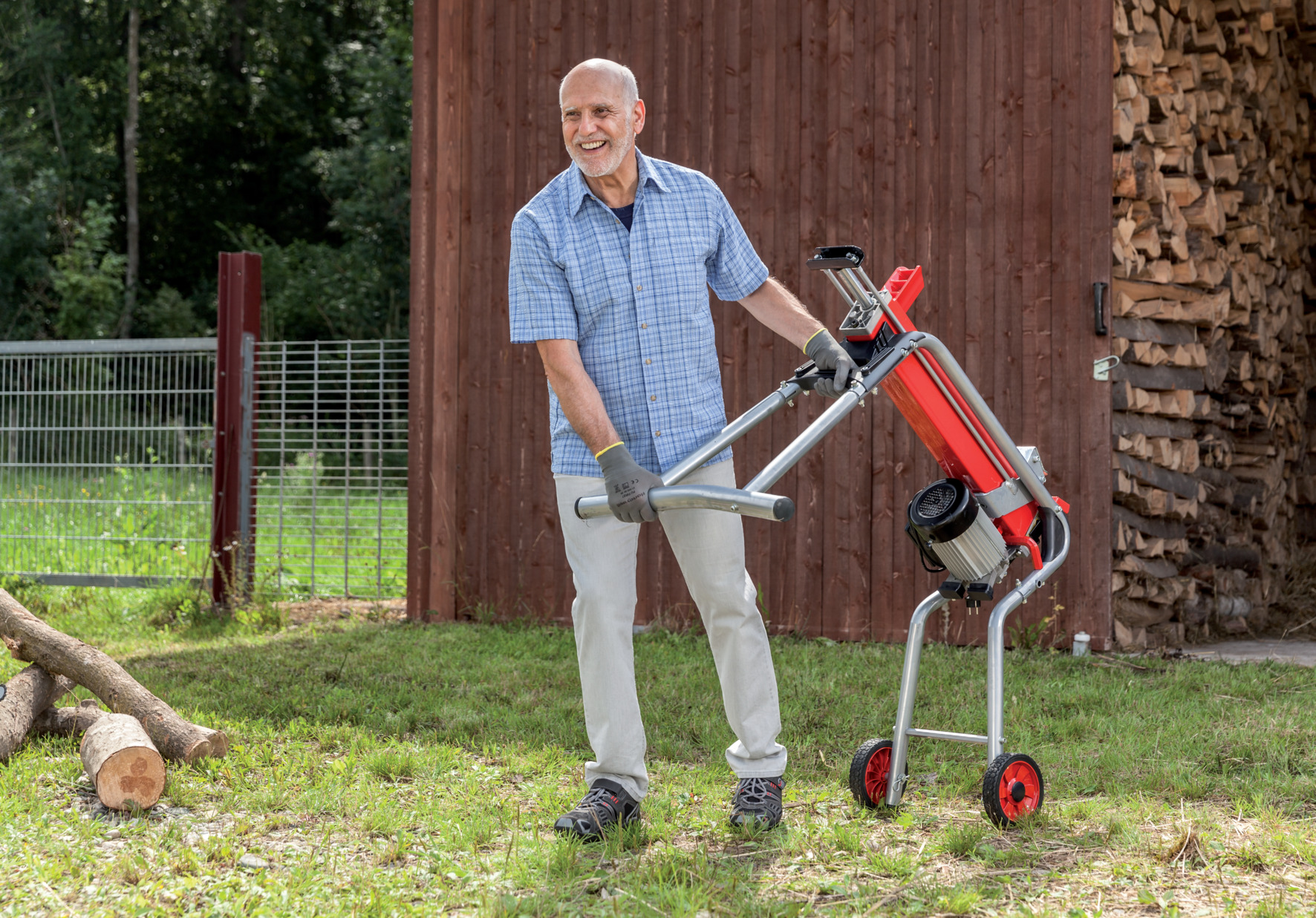 Дровокол GEOS Easy KHS 5204