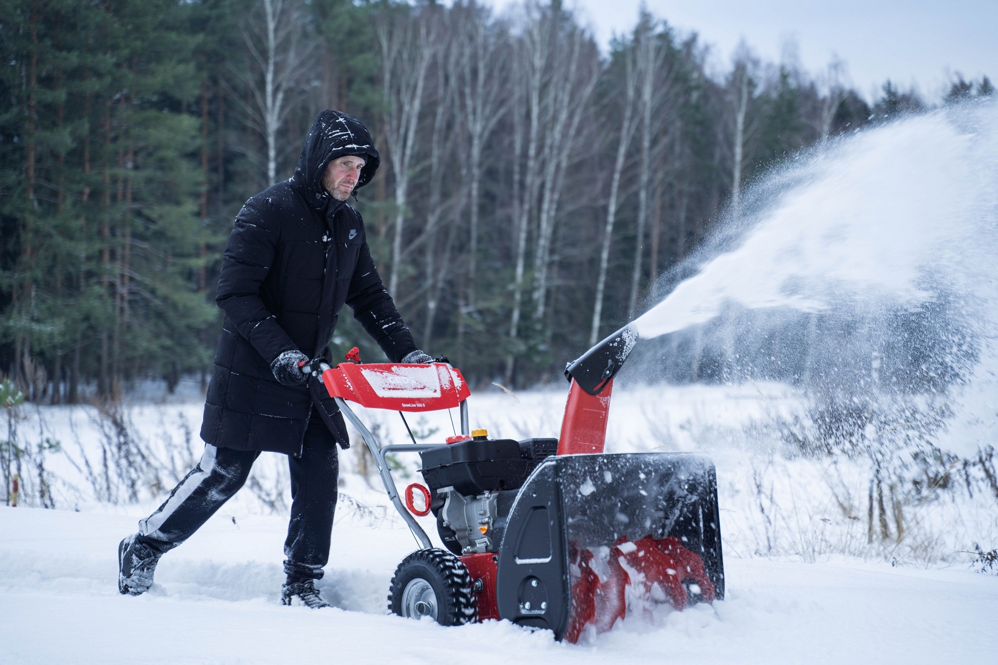 бензиновый снегоуборщий GEOS