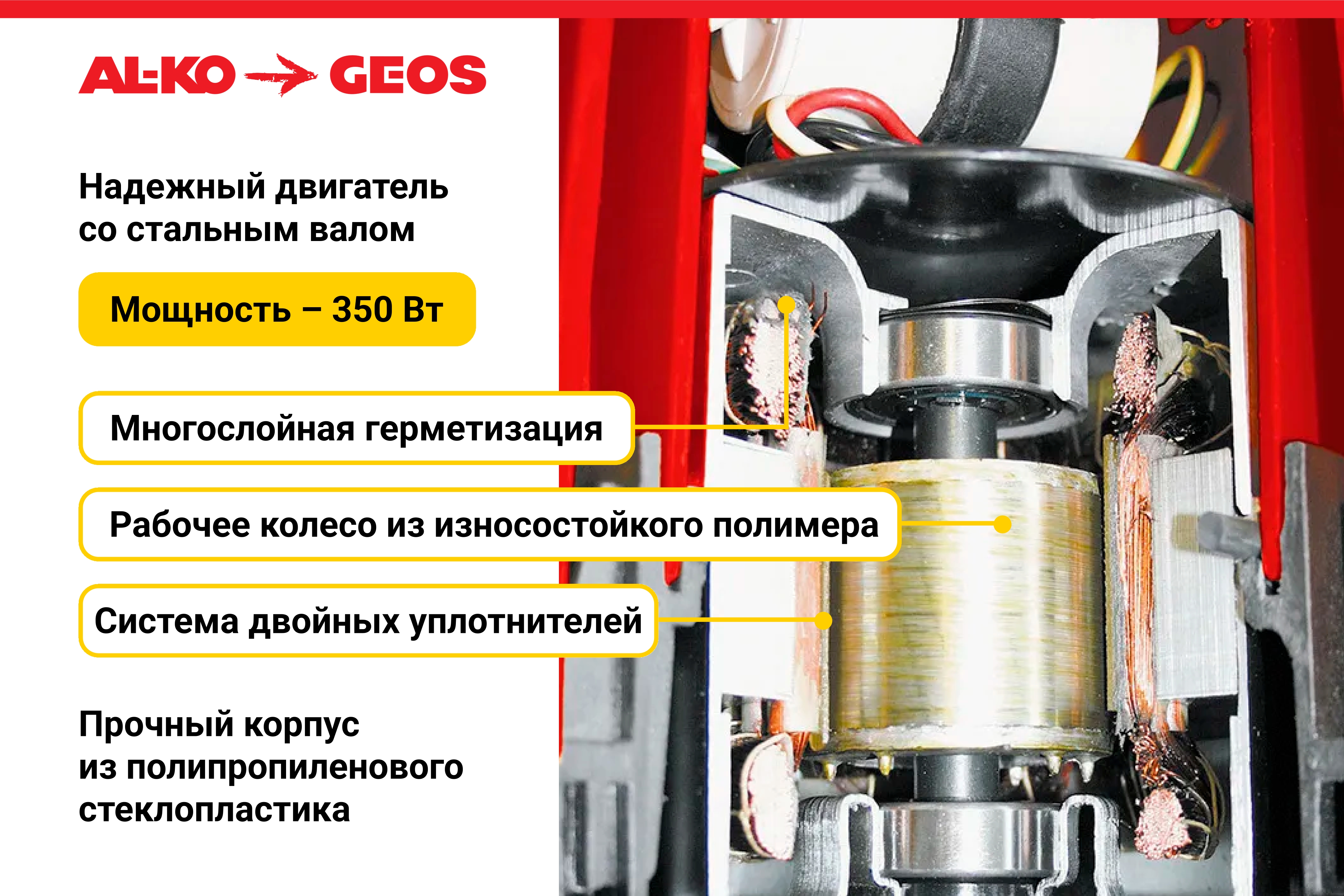 Насос погружной GEOS Drain  7000 Classic
