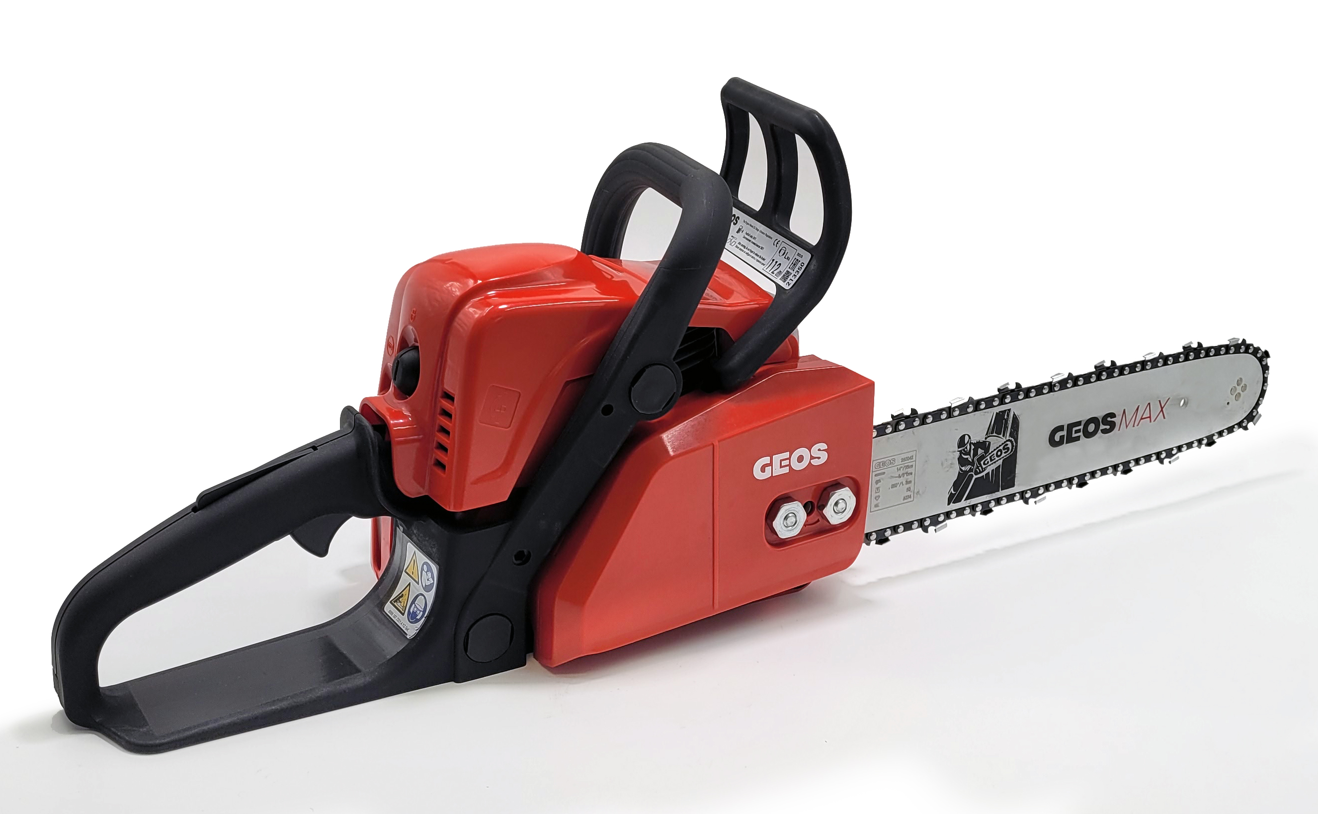 Мотопила цепная бензиновая GEOS STORM 180 (шина 14"/35см, цепь 3/8" Low, 1.3мм, 50 звеньев)