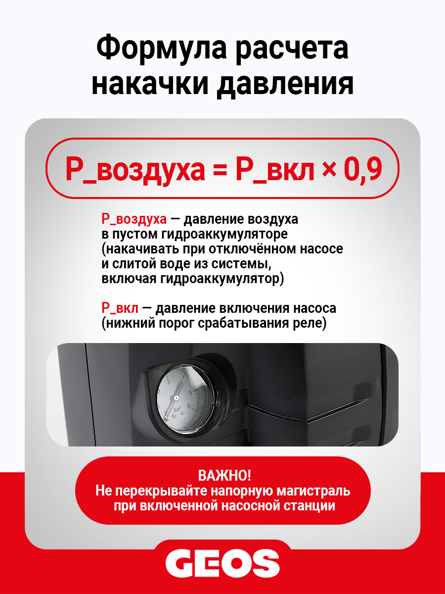 Станция насосная GEOS HW 4000 FCS Comfort