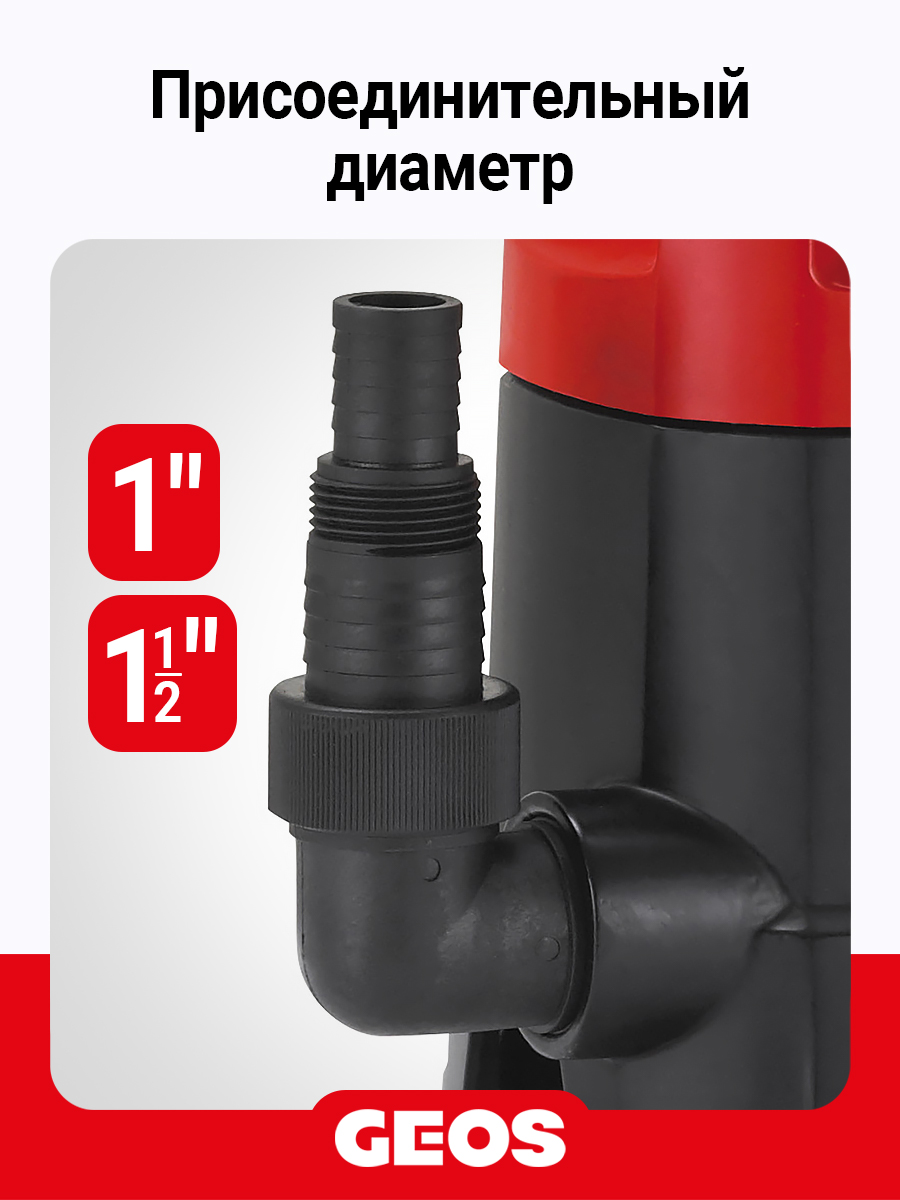 Насос погружной GEOS Drain 7000 Classic