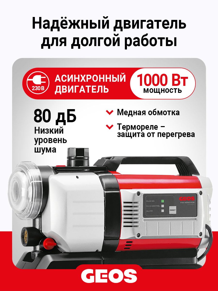Станция насосная GEOS HW  4000 FCS Comfort