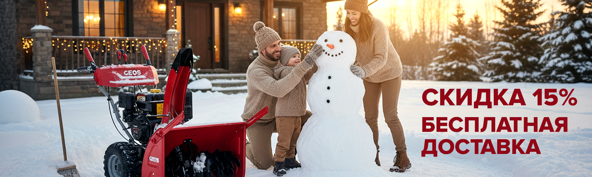 Снегоуборщики СУПЕРПРЕДЛОЖЕНИЕ
