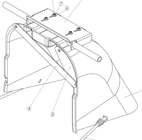 Дефлектор для трактора