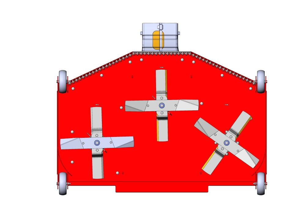 Режущая дека к 110CM к TRAKTOR T22-110.0 HDH-A V2