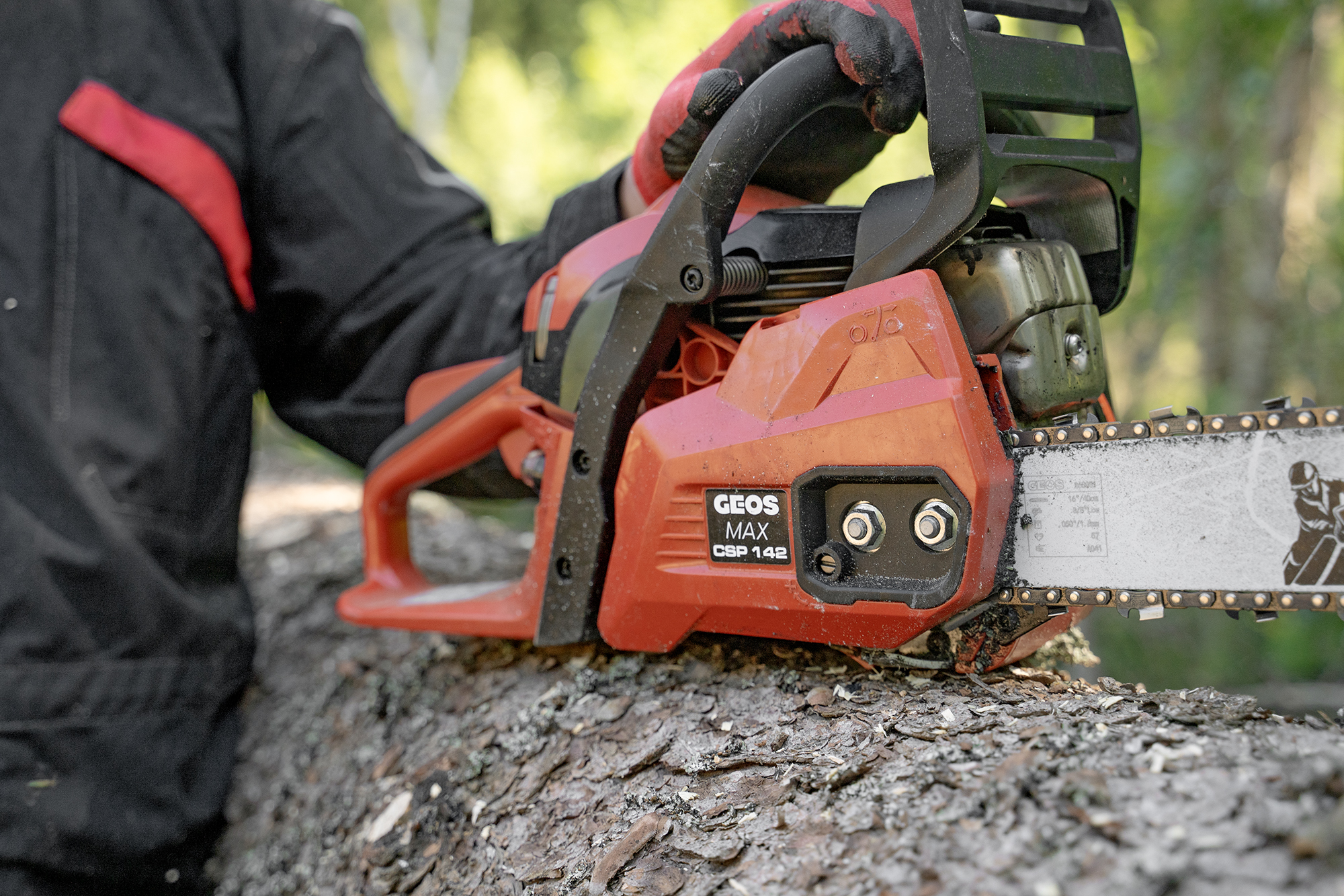 Мотопила цепная бензиновая GEOS Max CSP142