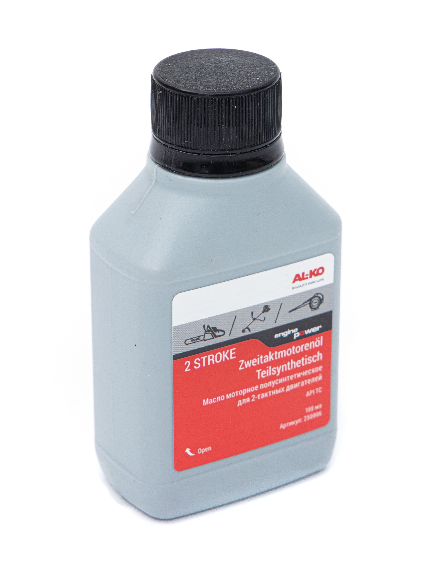 Масло для 2-тактных двигателей AL-KO, полусинтетическое, 100мл