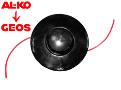 Головка триммерная GEOS M10х1.25, левая резьба, 2,4мм (полуавтоматическая)