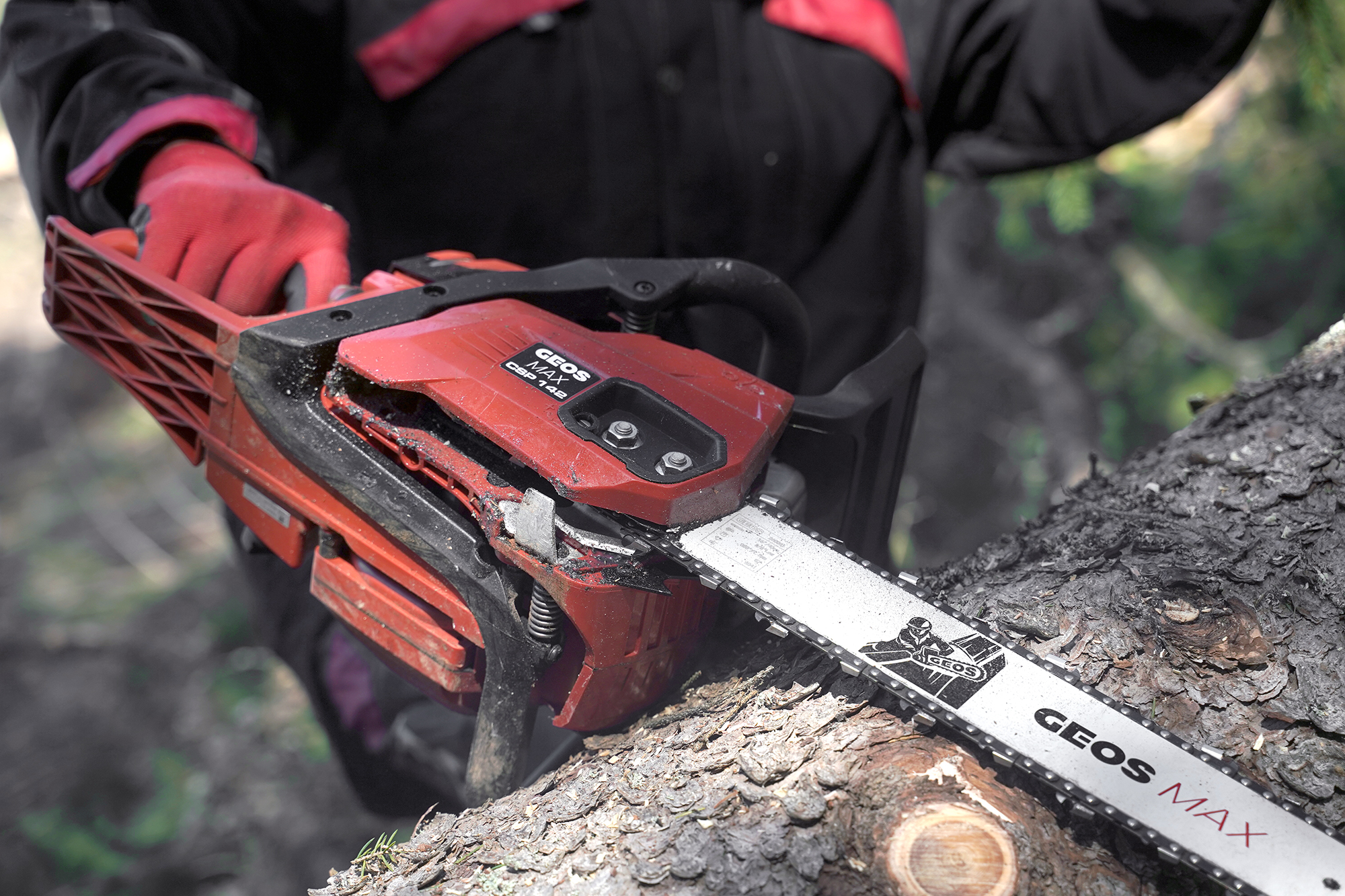 Мотопила цепная бензиновая GEOS Max CSP142