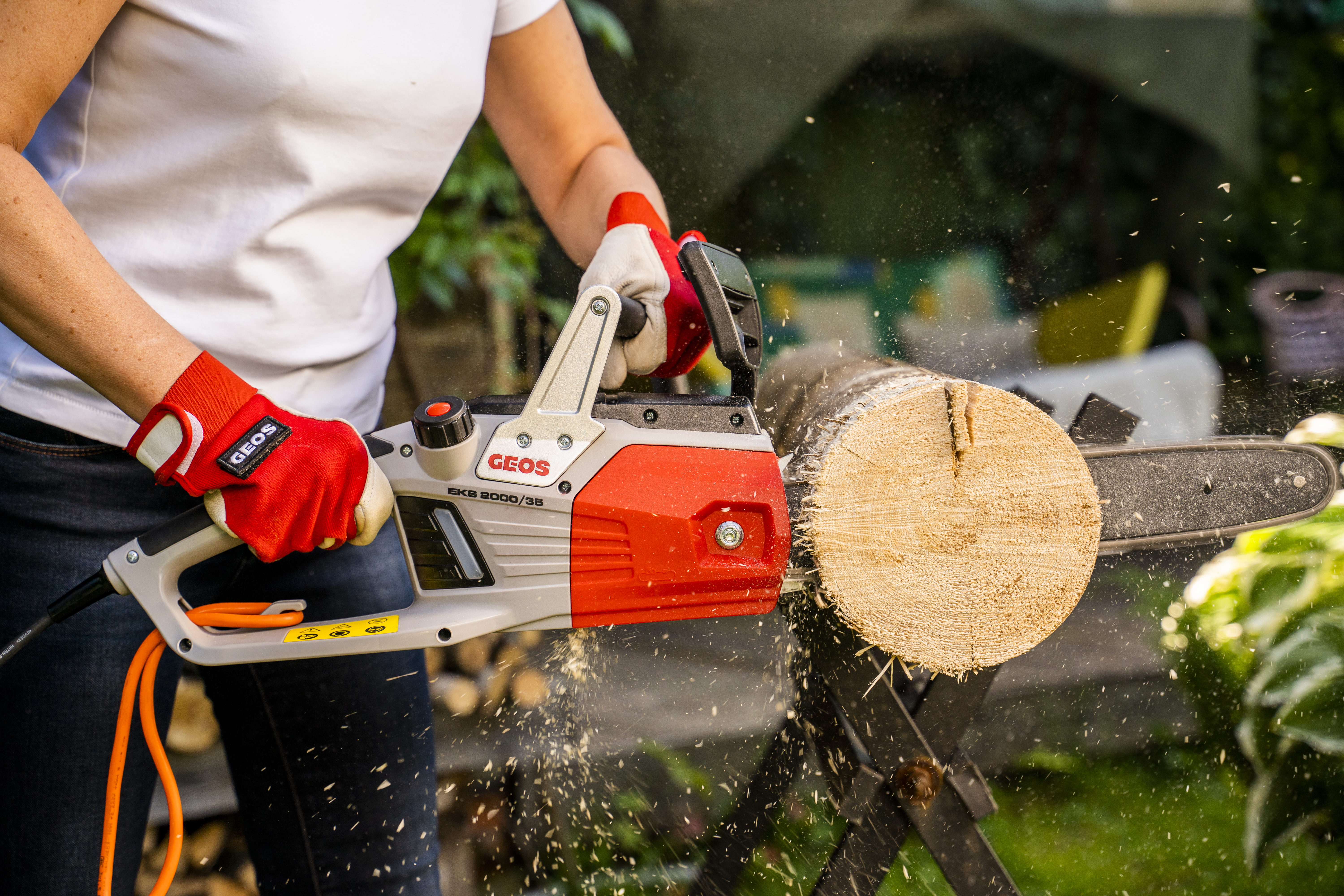 Мотопила цепная электрическая GEOS Easy EKS 2000/35