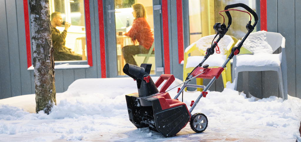 Электрические снегоуборщики GEOS